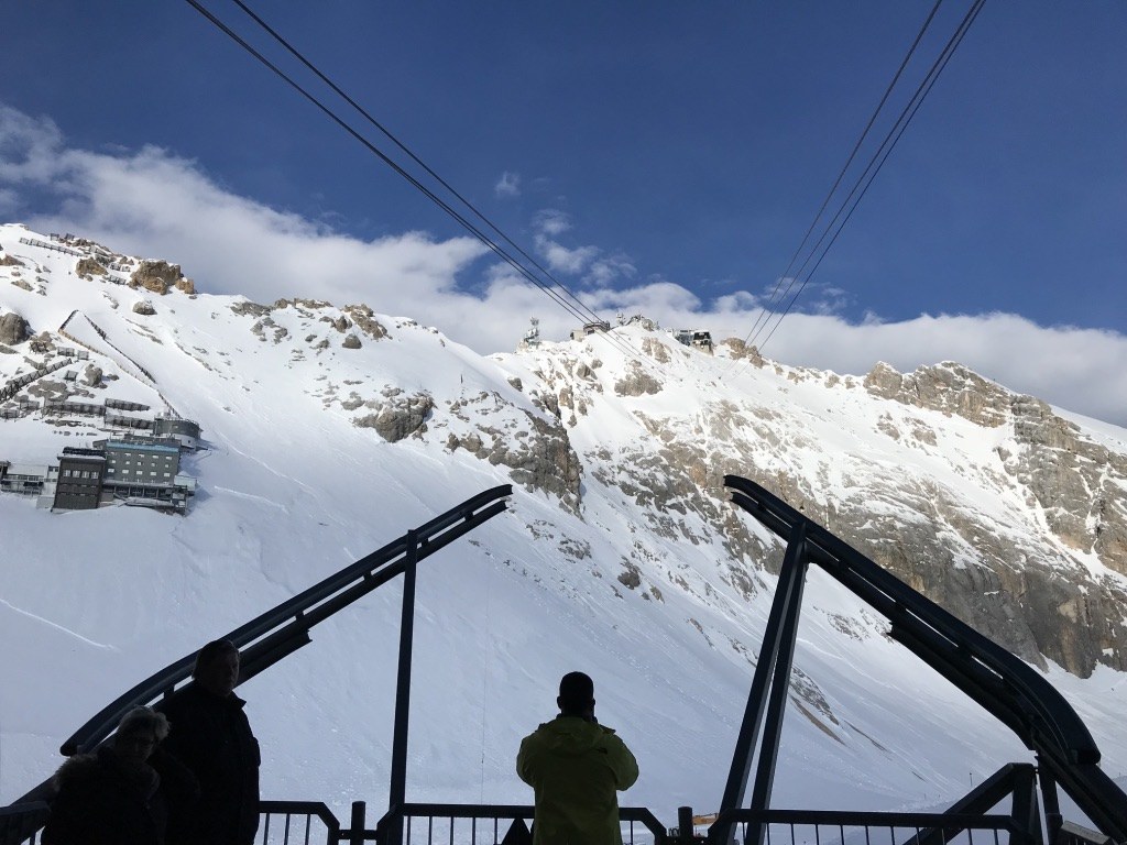 德國第一高峰｜楚格峰Zugspitze｜冰川平台｜纜車.jpg