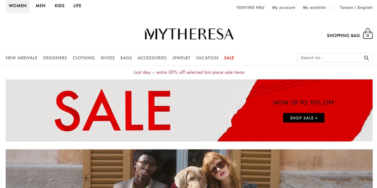 mytheresa sales