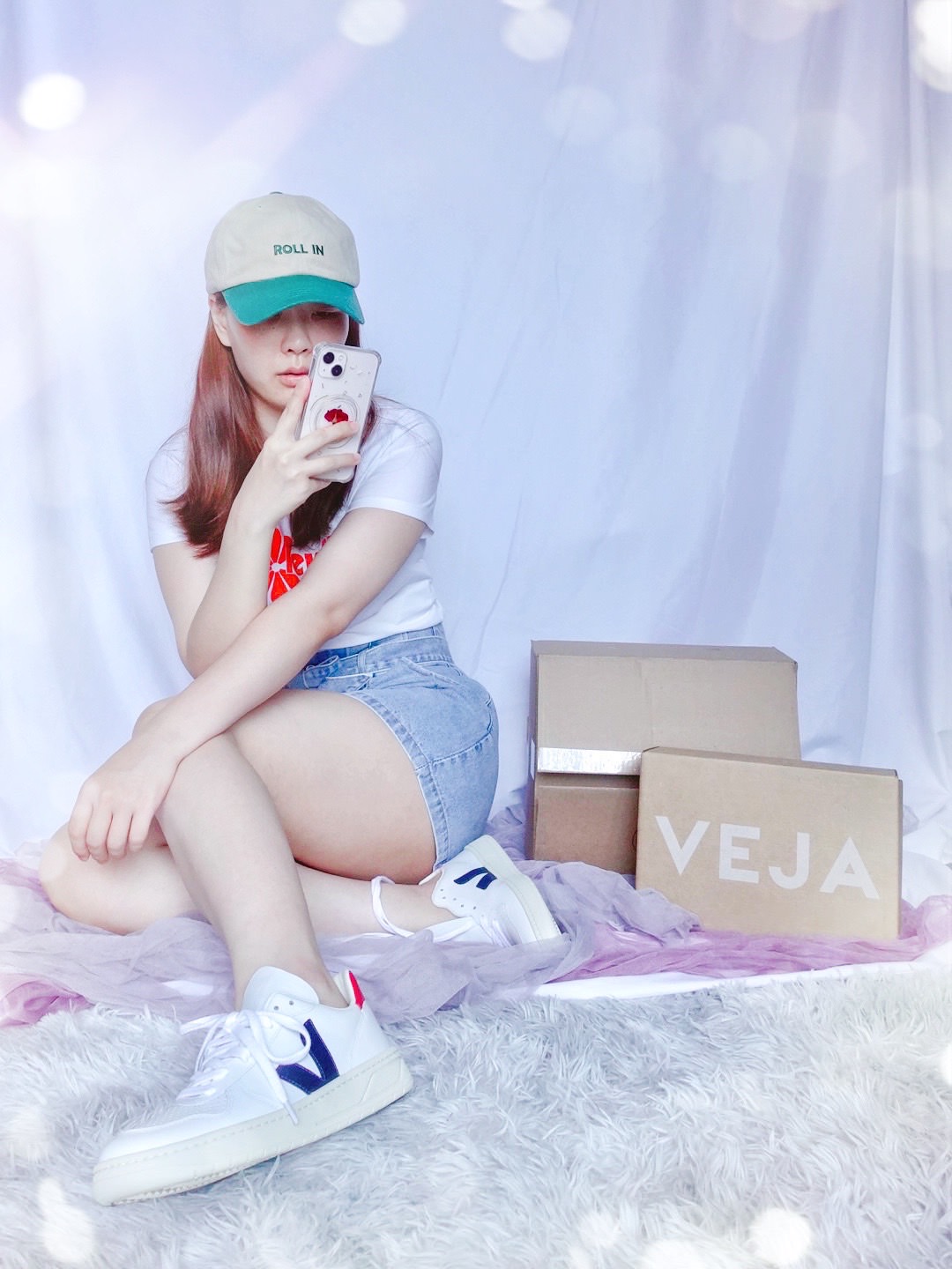 法國Veja Sneakers V-10小白鞋開箱介紹