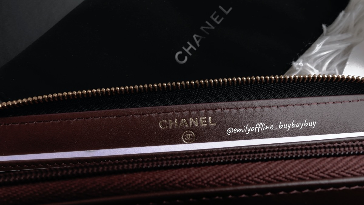 香奈兒開箱！Chanel 經典拉鍊長夾好香❤️2022荔枝牛金釦多少錢？哪裏買？如何保養？真假辨別？完整說明給你聽。
