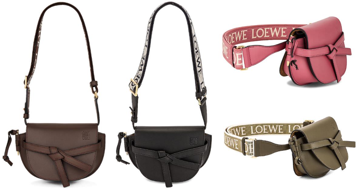 Loewe gate mini 包新色