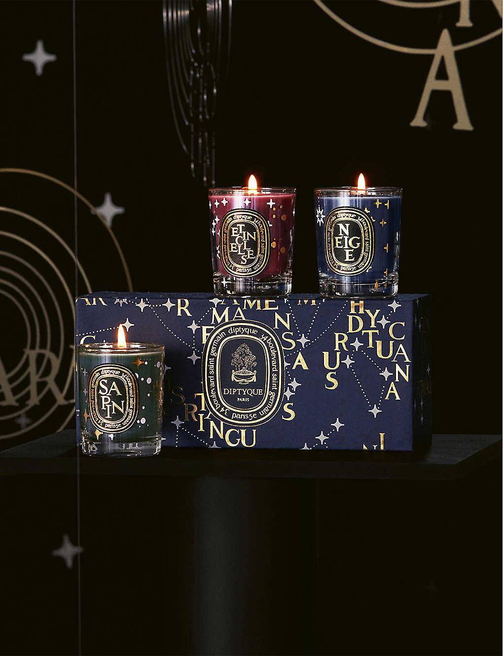 Diptyque 2022 限量版 70g 限定香氛蠟燭 3入組