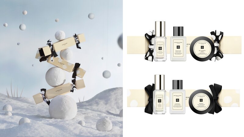 Jo Malone 2022 歡樂雪花聖誕香氛拉炮三入組