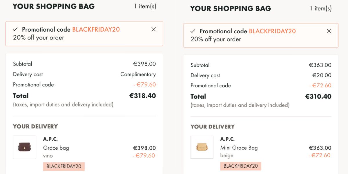 2022 24S 黑五折扣開跑！24S 精選原價商品滿額 75 折，特價折上 8 折（麥坤鞋約NT$11300、CHLOÉ Woody 迷你托特包約NT$19000）