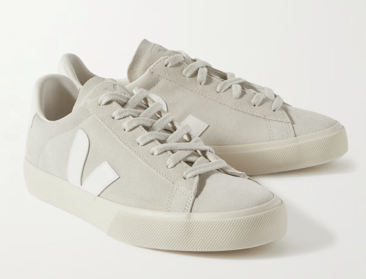 VEJA Campo Leather Trimmed Suede Sneakers（紳士麂皮款）