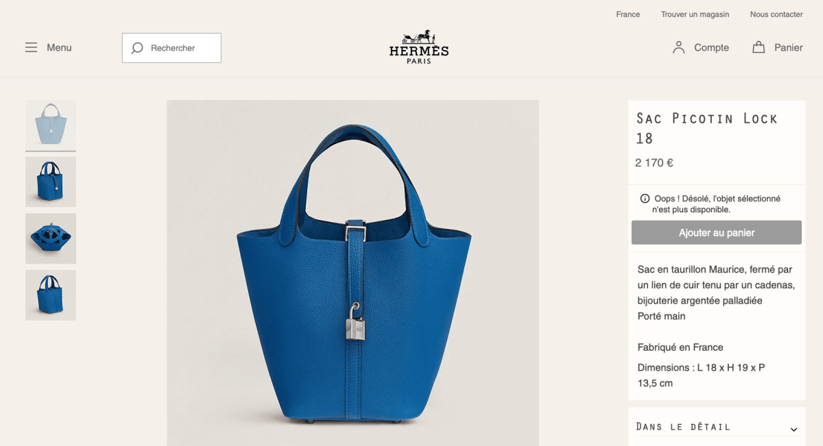 Hermès Picotin Lock 22 大象灰 x 銀扣開箱！愛馬仕菜籃子其實有5個尺寸？Picotin 18 & 22 最新價格？哪裏買最划算？