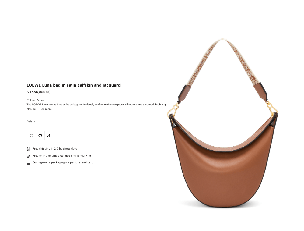 loewe luna bag sale