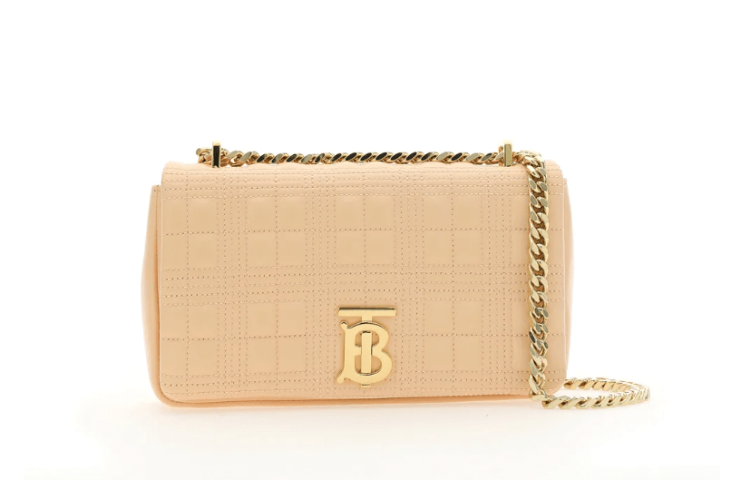 Burberry Lola Quilted Mini裸膚色