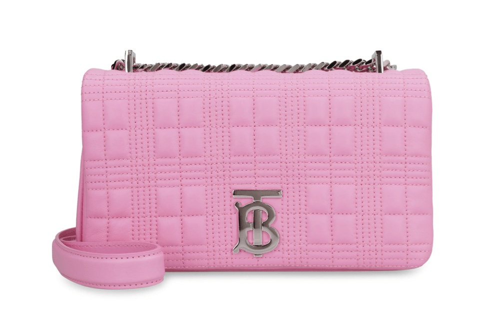 Burberry Quilted Small Lola 粉色