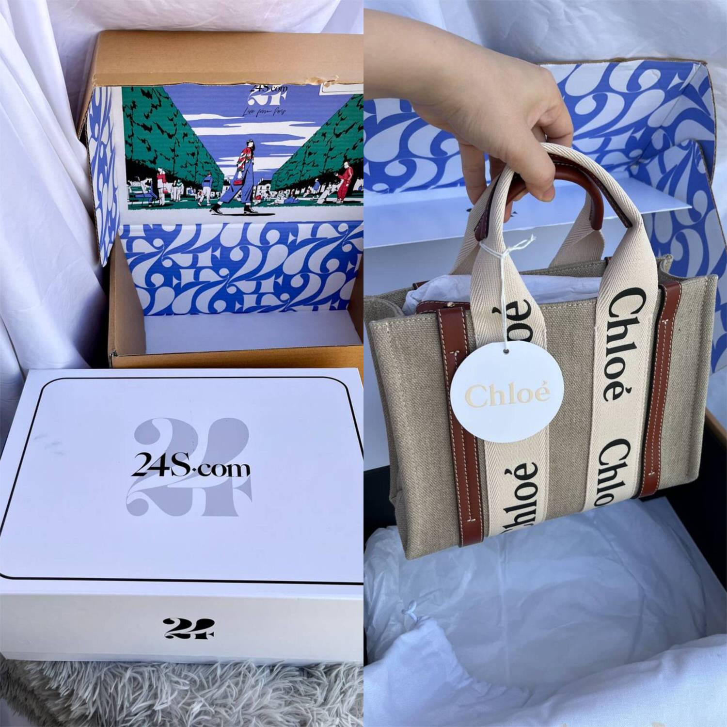 24S低至5折再8折！Chloe Woody 托特包低至47折、BV 包包配件5折起！