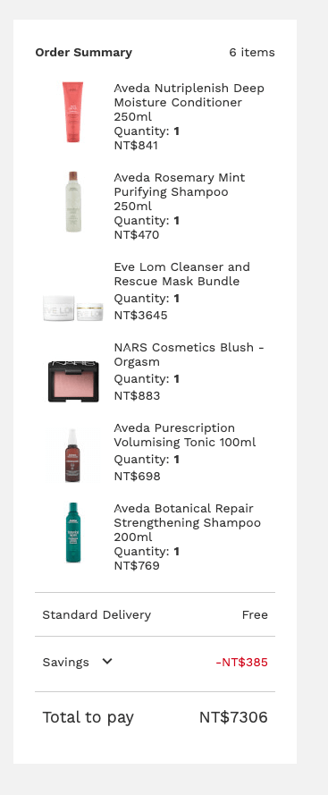 Lookfantastic 復活節優惠低至45折！AESOP 限時 75 折＋AVEDA 肯夢、EVE LOM、NARS 、理膚寶水限時解禁寄台灣（4/11 結束）