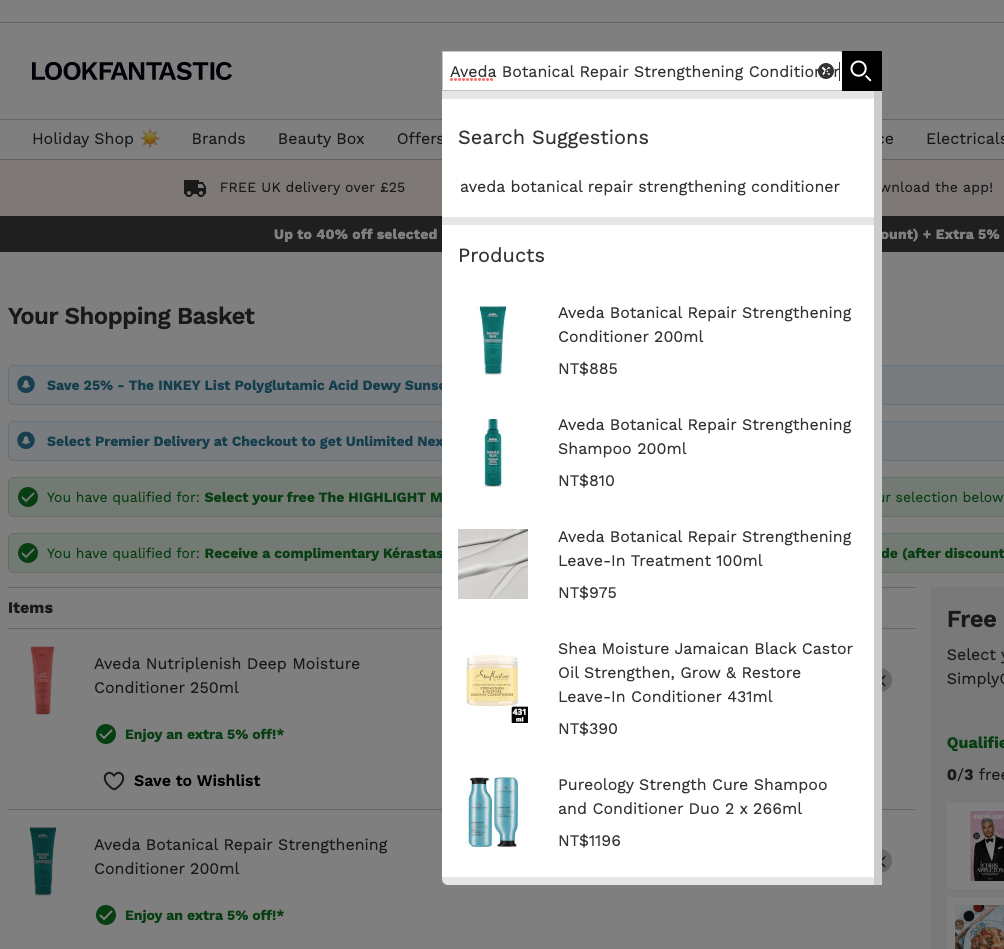 Lookfantastic 復活節優惠低至45折！AESOP 限時 75 折＋AVEDA 肯夢、EVE LOM、NARS 、理膚寶水限時解禁寄台灣（4/11 結束）
