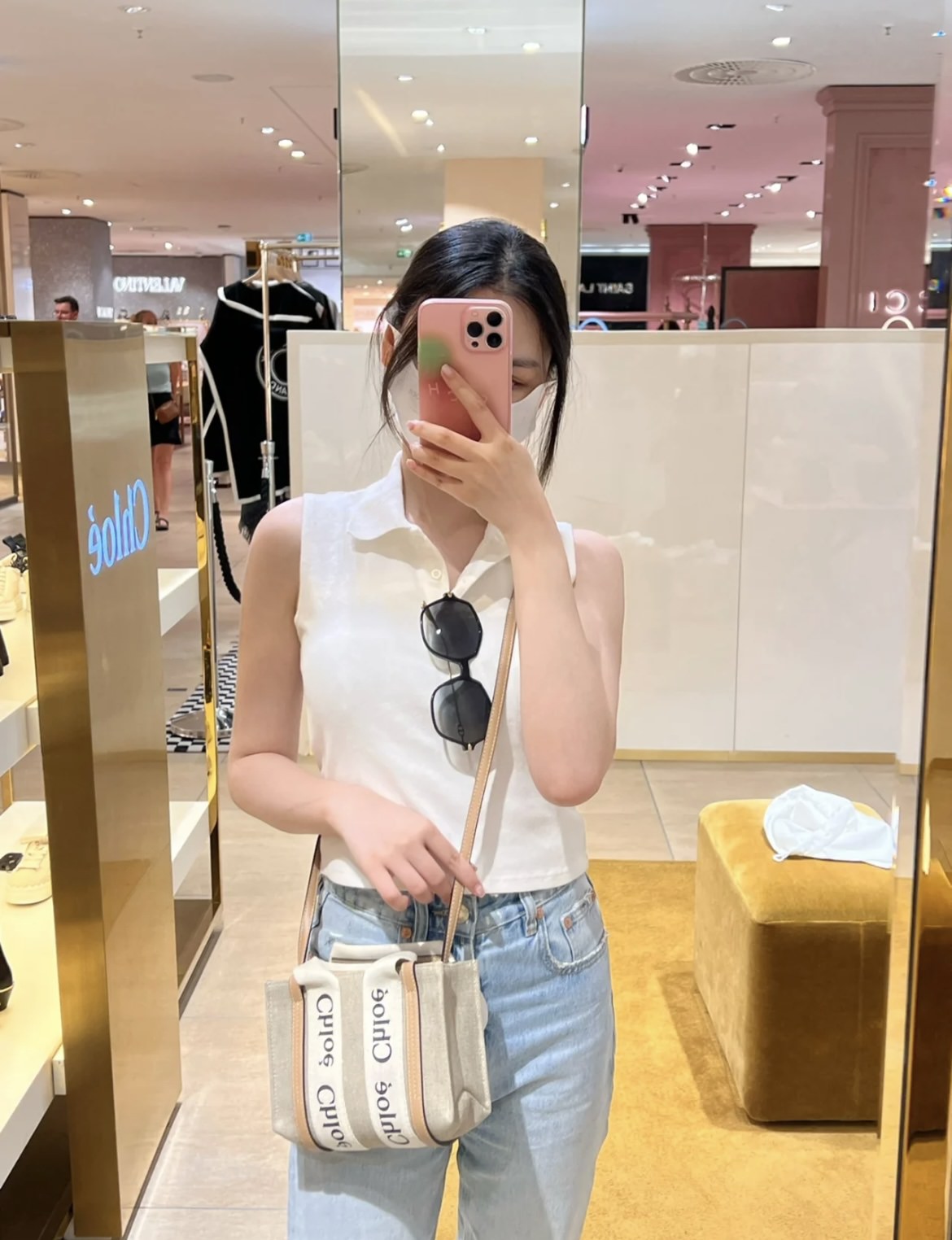 Chloé Woody 迷你托特包開箱！2023 新款專櫃價格？保卡沒蓋章專櫃不收？電商購買必知風險！