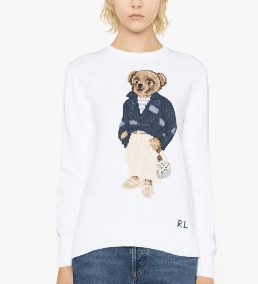 Polo Ralph Lauren Polo Bear intarsia knit jumper