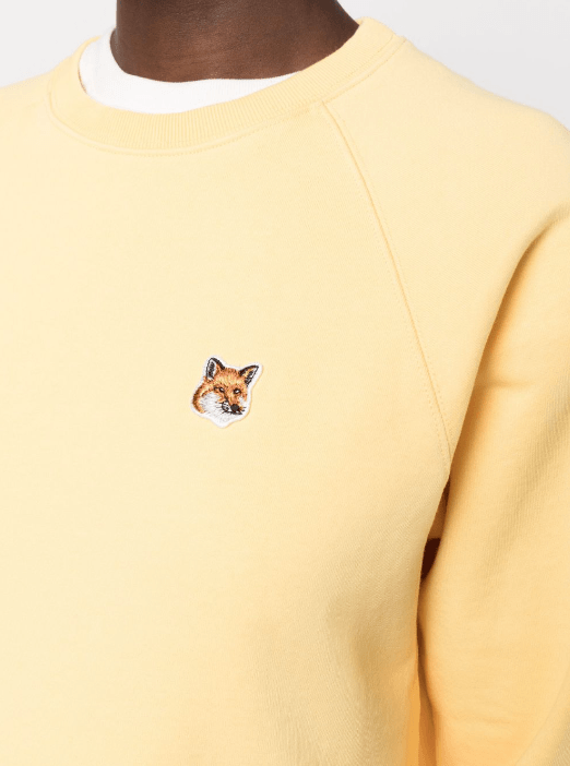 小狐狸衛衣黃色