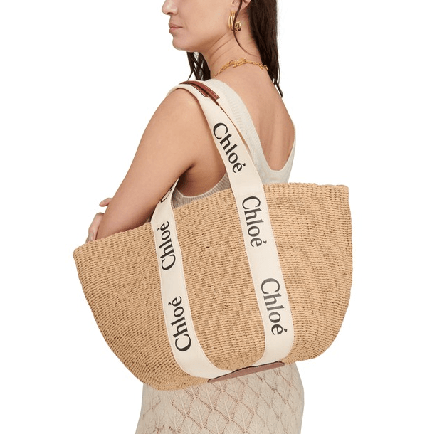 CHLOÉ Woody large basket bag