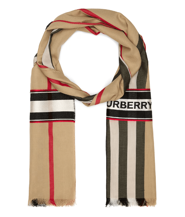 BURBERRY Stripe Scarf