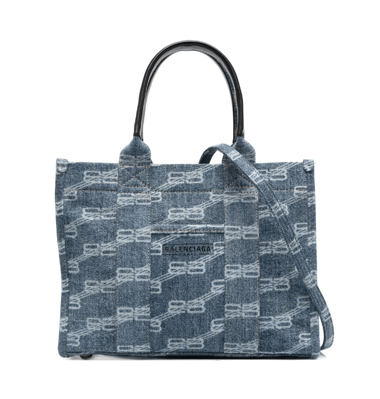 Balenciaga Hardware BB Monogram print tote bag