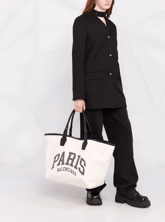 Balenciaga large Cities Paris Jumbo tote bag