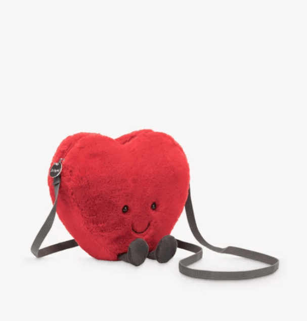 JELLYCAT Amuseable heart bag