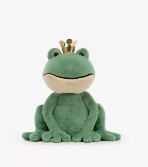 JELLYCAT Valfabian Frog Prince soft toy 23cm