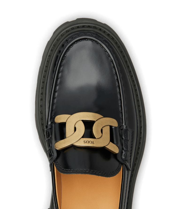 Tods Gomma Pesante leather loafers