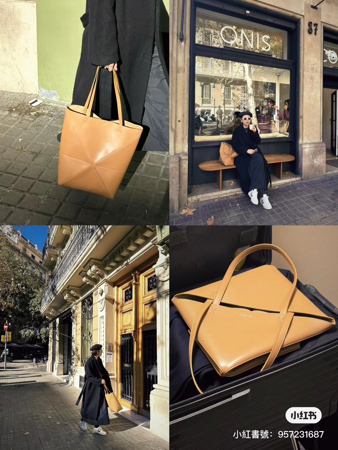 LOEWE Puzzle Fold Tote Bag 中款