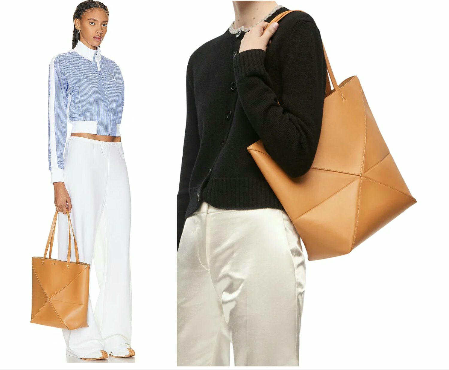 LOEWE Puzzle Fold Tote Bag