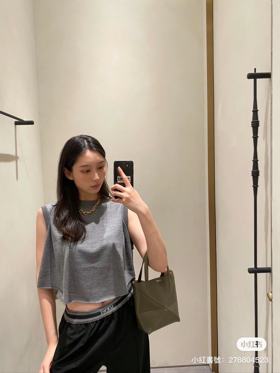 LOEWE Puzzle mini tote bag 摺疊托特包