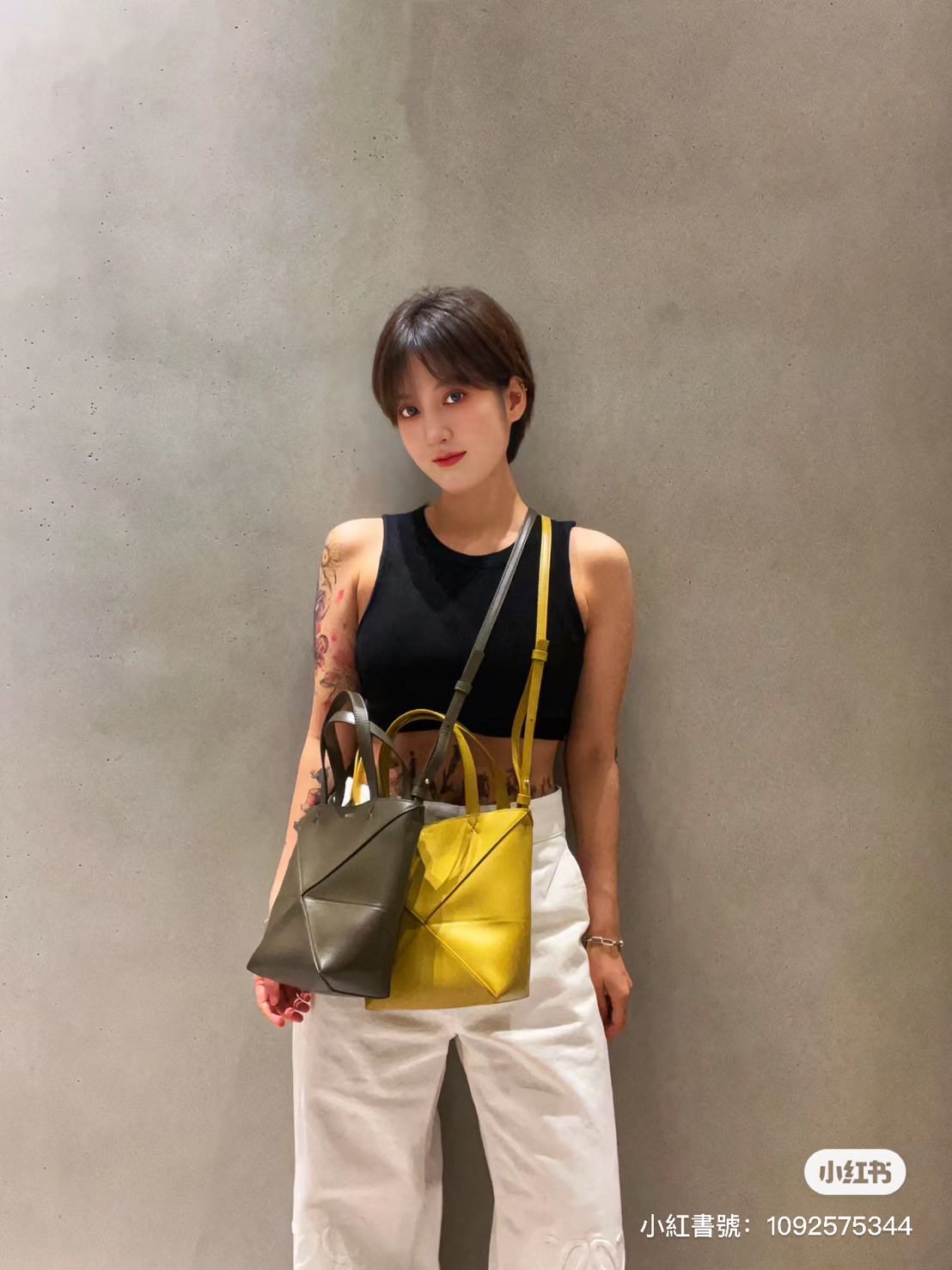 LOEWE Puzzle mini tote bag