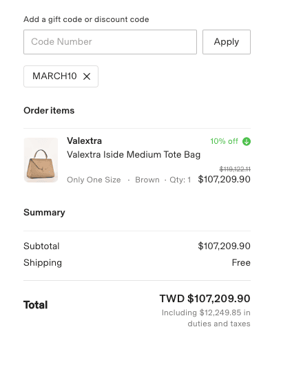 Valextra Iside Medium Tote Bag