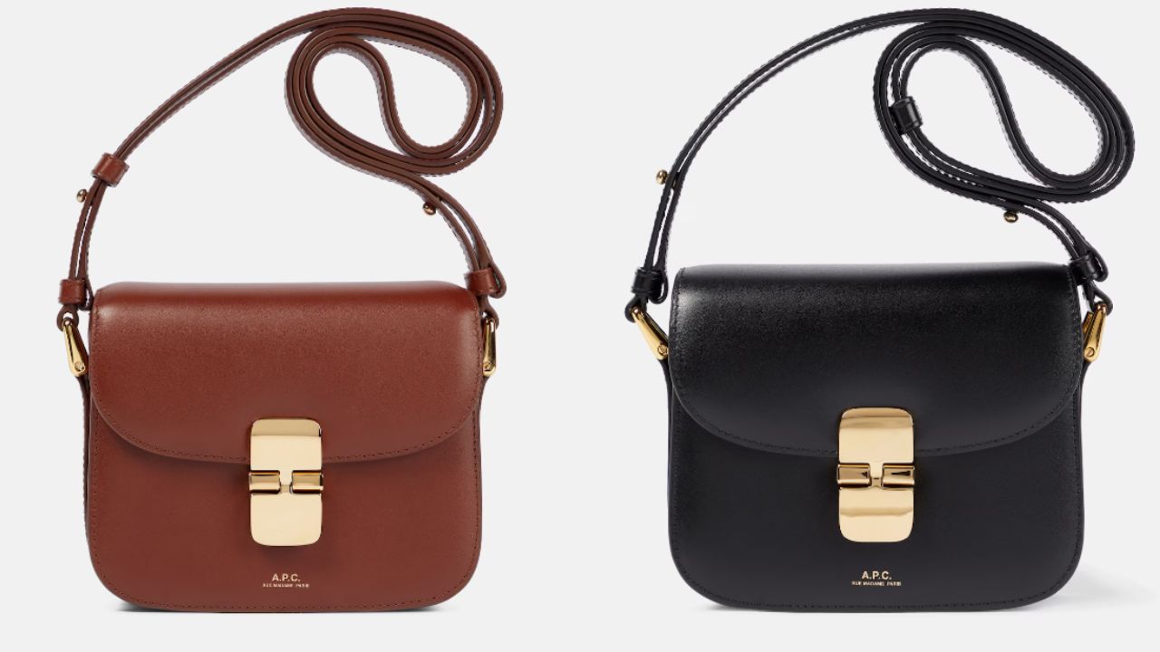 A.P.C. Grace Mini leather shoulder bag