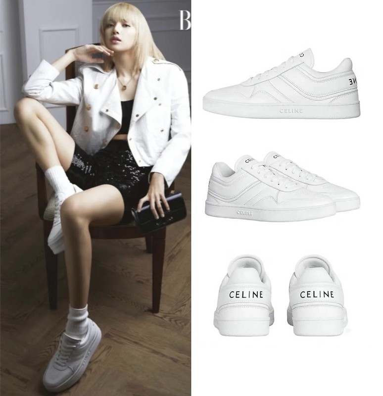 Celine Trainer Low Lace Up Sneaker