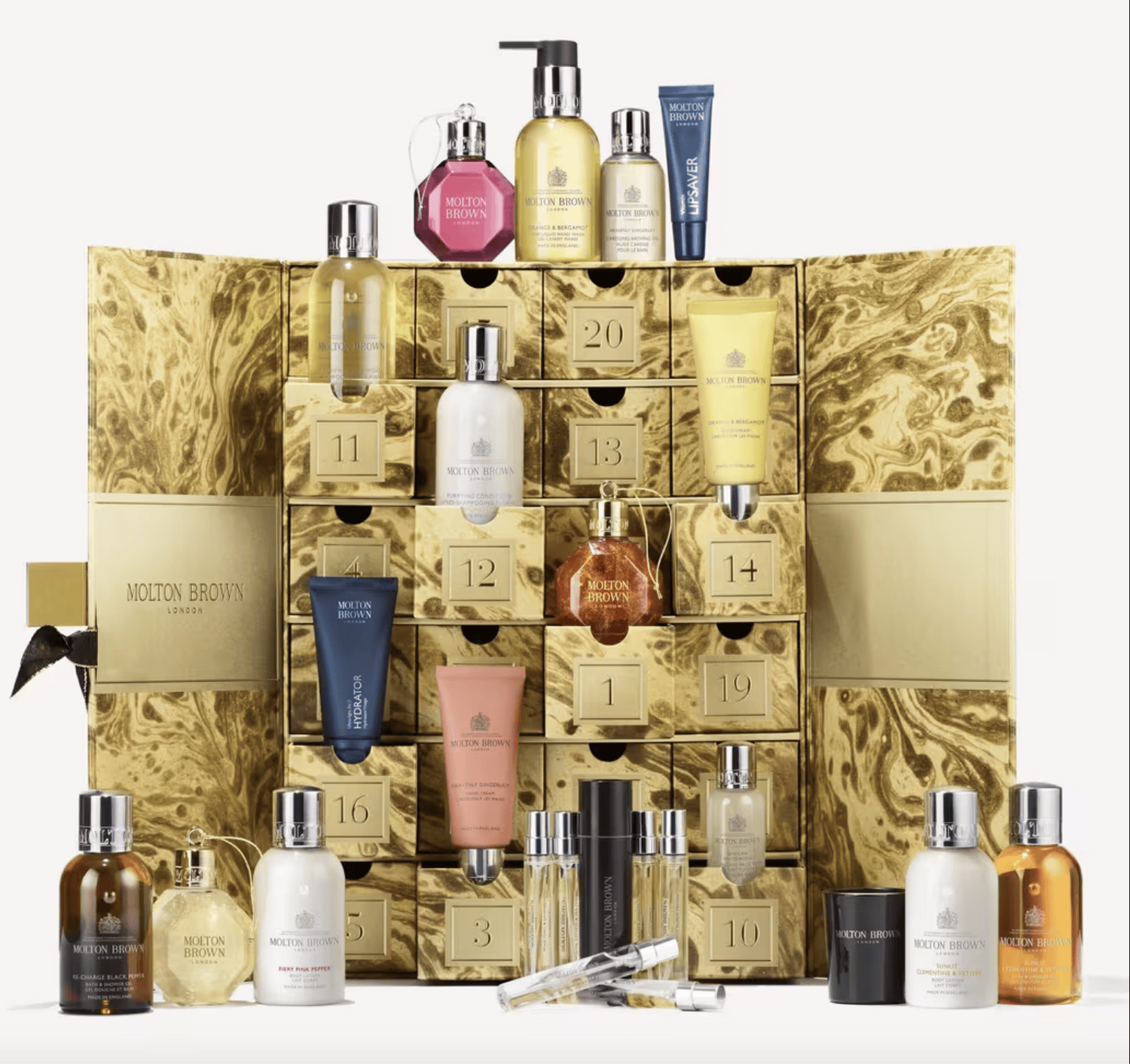 2024 聖誕倒數禮盒懶人包，RéVive低至47折、蘭蔻Lancôme低至51折、赫蓮娜低至69折。