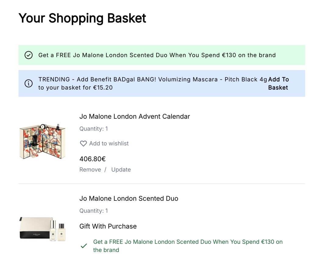 2024 聖誕倒數禮盒懶人包，RéVive低至47折、蘭蔻Lancôme低至51折、赫蓮娜低至69折。