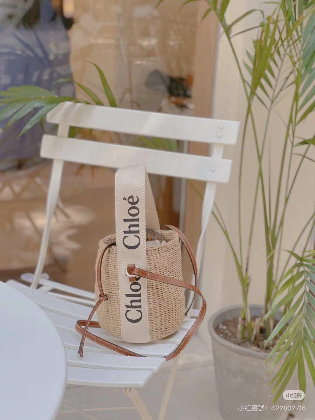 24S黑五比鬼扯還扯私促5折再8折！Chloe woody tote新款刺繡小號台幣17,000有找、Chloe woody 小籃子台幣13000有找