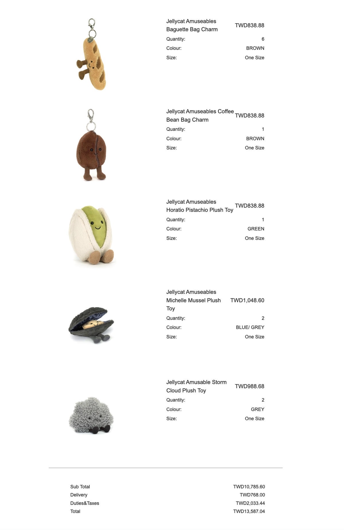 Jellycat 官網直寄台灣全攻略|免關稅實測 + Nordstrom 平價購買經驗分享! - 第12張圖 Jellycat 官網直寄台灣全攻略|免關稅實測 + Nordstrom 平價購買經驗分享!