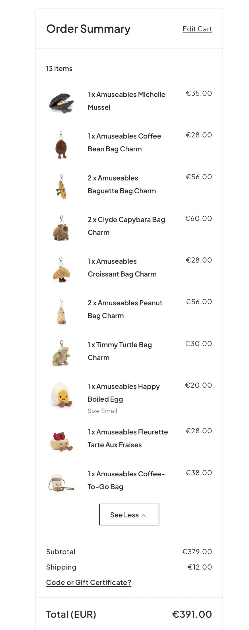 Jellycat 官網直寄台灣全攻略|免關稅實測 + Nordstrom 平價購買經驗分享! - 第9張圖 Jellycat 官網直寄台灣全攻略|免關稅實測 + Nordstrom 平價購買經驗分享!