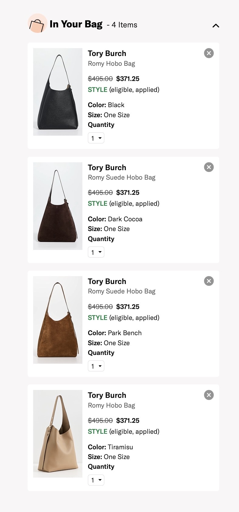 Shopbop 秋季大促滿額75折！Tory Burch Romy 請上車！