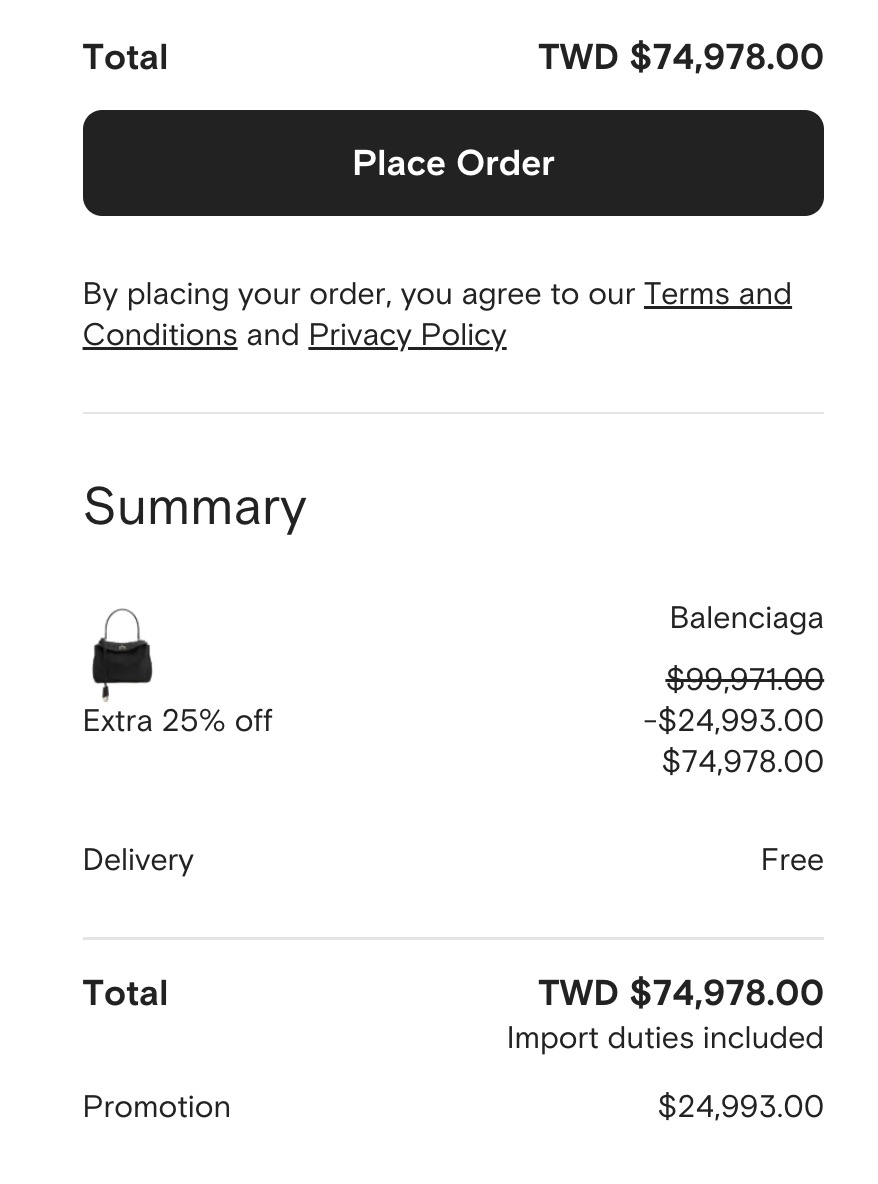 Farfetch 雙11 正價品 75折! - 第7張圖