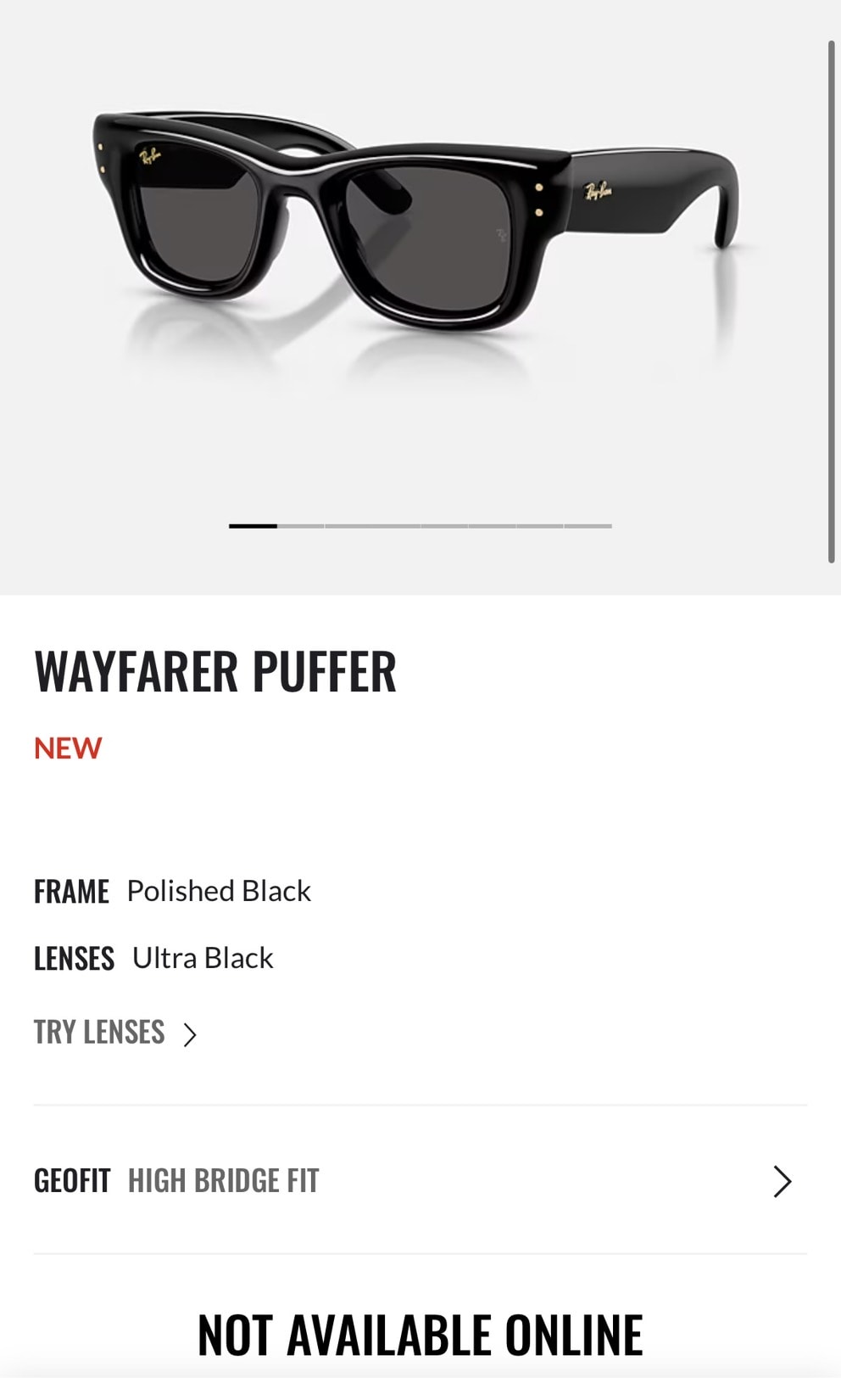 Farfetch正價品 75 折！Jennie 同款雷朋墨鏡 67 折！