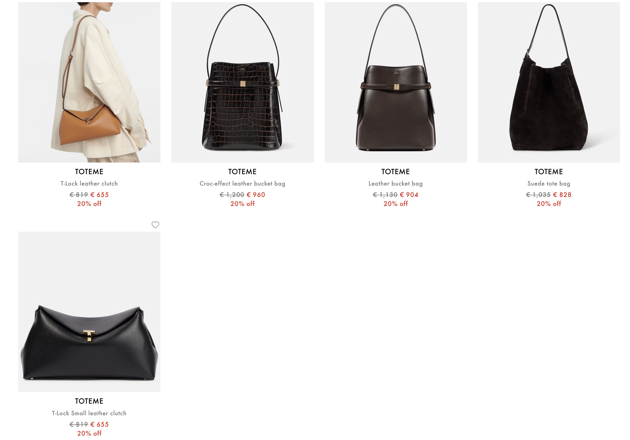 Mytheresa 最後週末加碼超多品牌,必買Lemaire可頌包3萬內入手、68折Toteme T-lock包! - 第25張圖