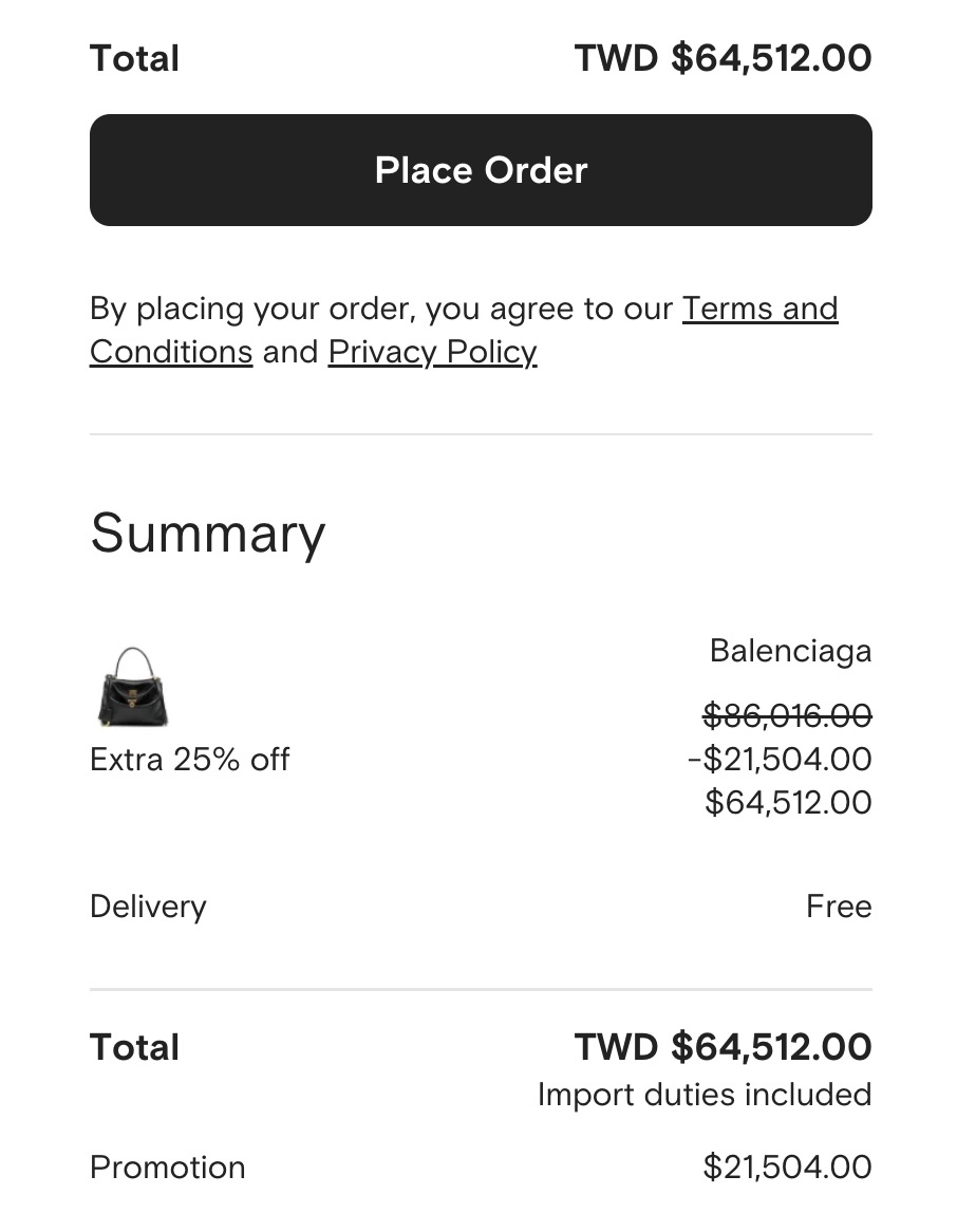 Farfetch 雙11 正價品 75折! - 第3張圖