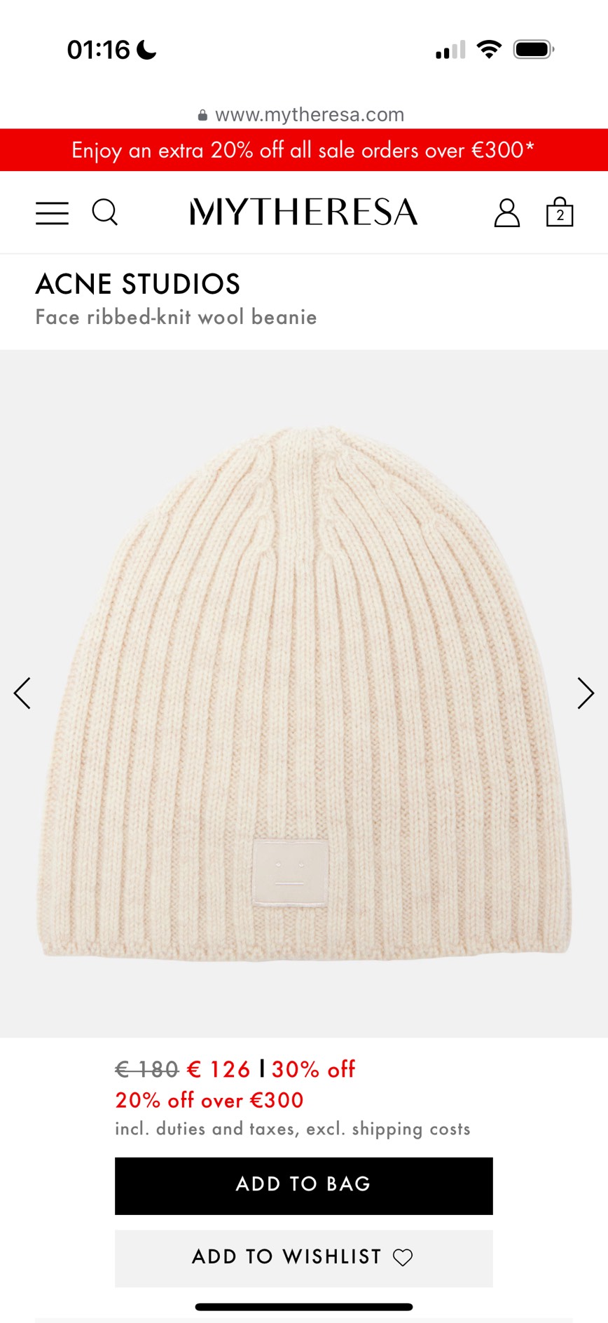 Mytheresa 雙十一閃促:折扣區額外8折 - 第15張圖