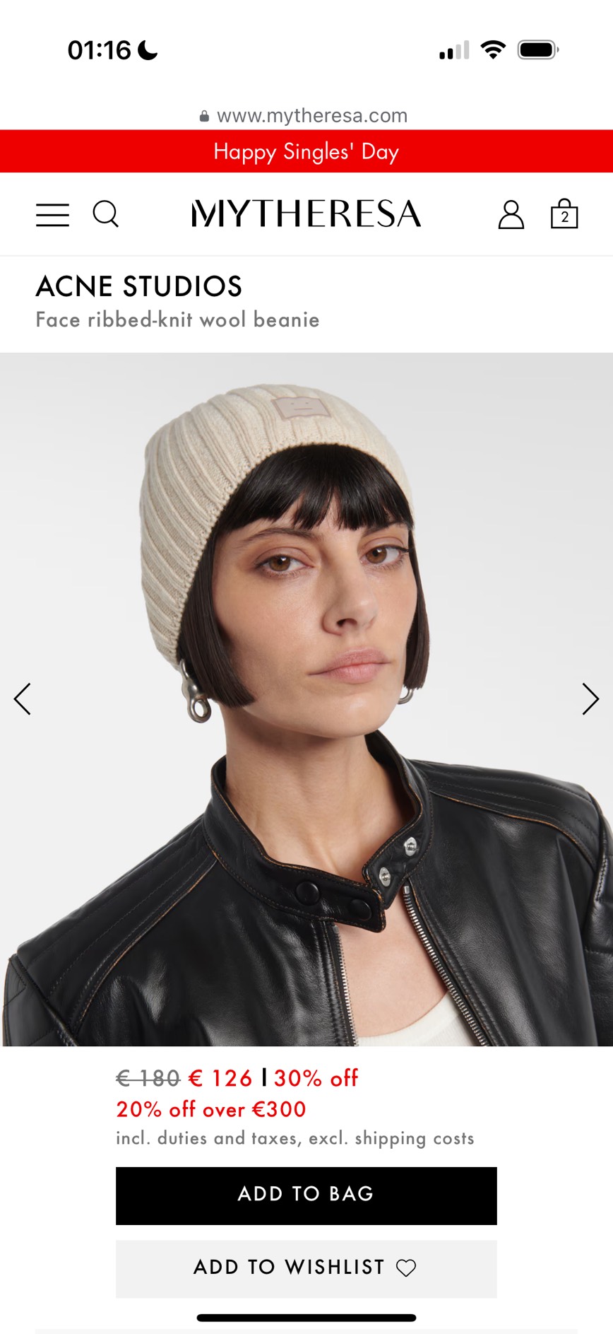 Mytheresa 雙十一閃促:折扣區額外8折 - 第16張圖