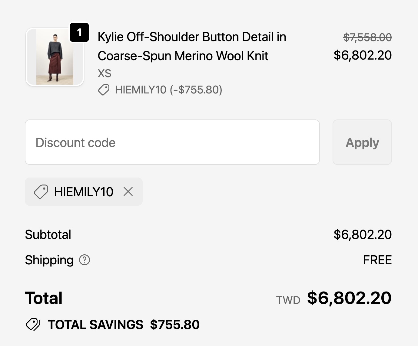 Fabrique Boxing Day 大促低至5折！輸碼再折上9折！