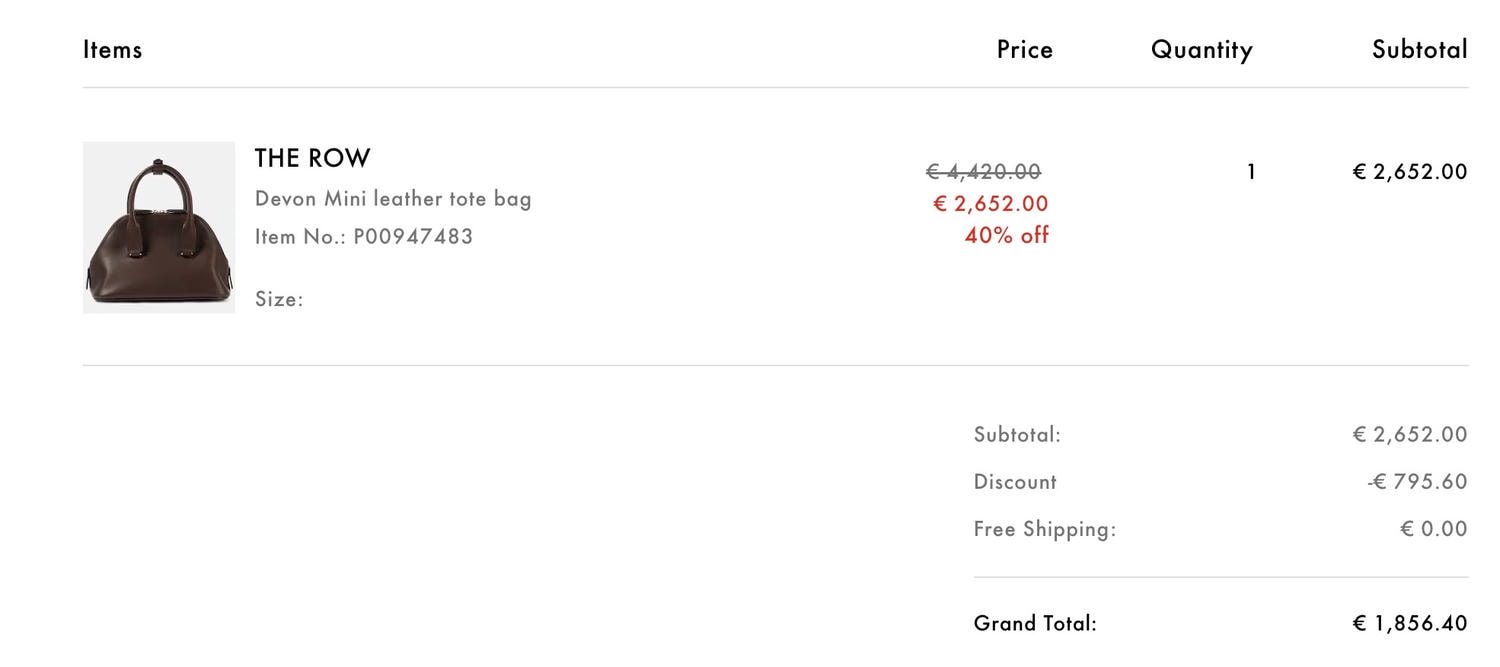 Mytheresa 折上折，最低額外五折起！