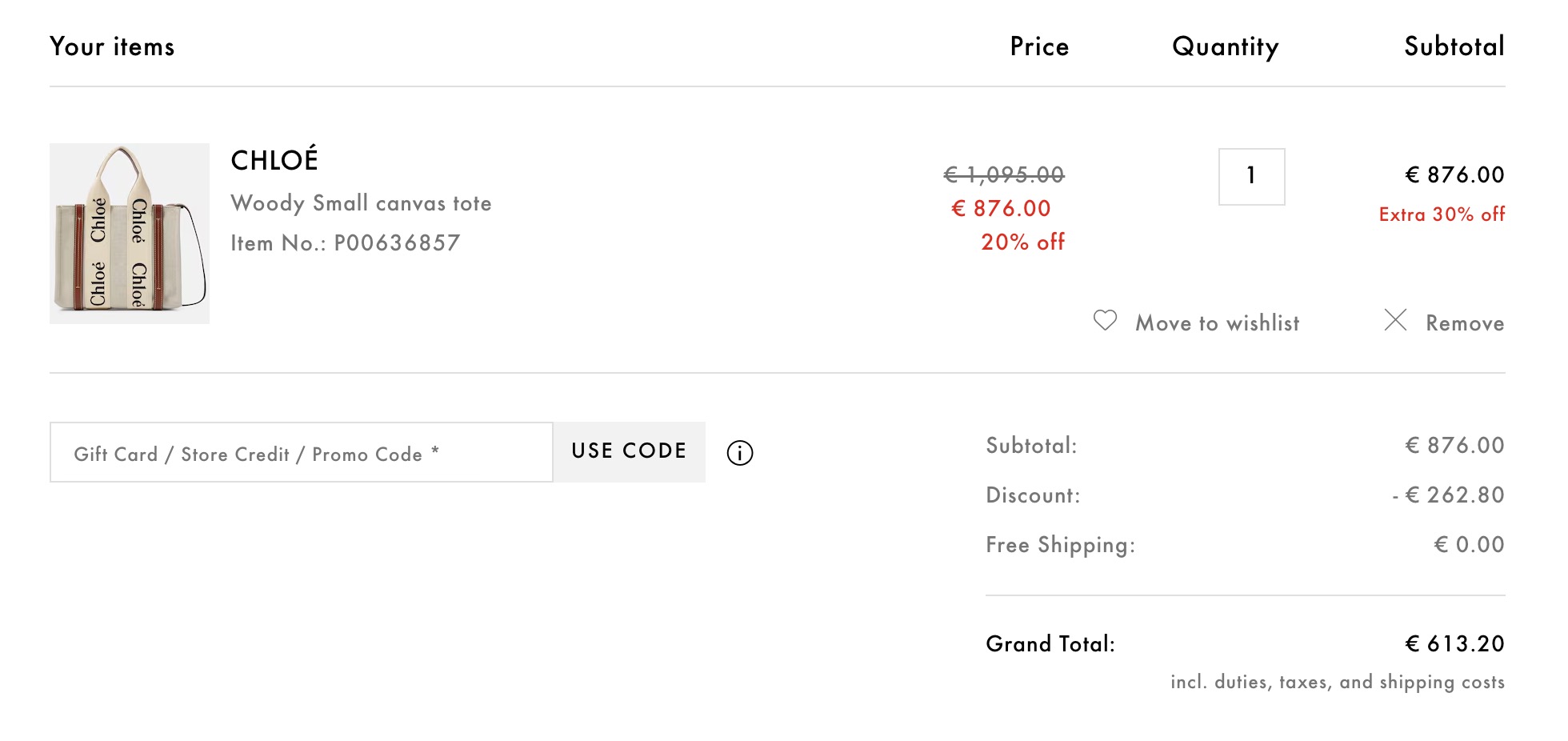 Mytheresa 限時折上7折