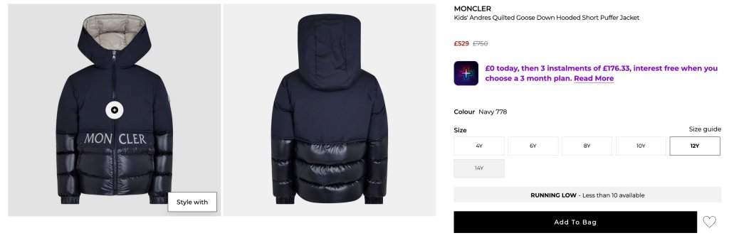 閃購狂歡！英國精品電商 Flannels 換季閃購3折起