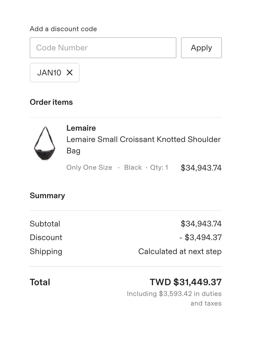 Cettire 快閃24小時全場額外9折
